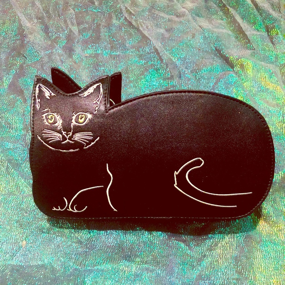 Modcloth Kitty Cat Purse 💎 🐱 😃💚